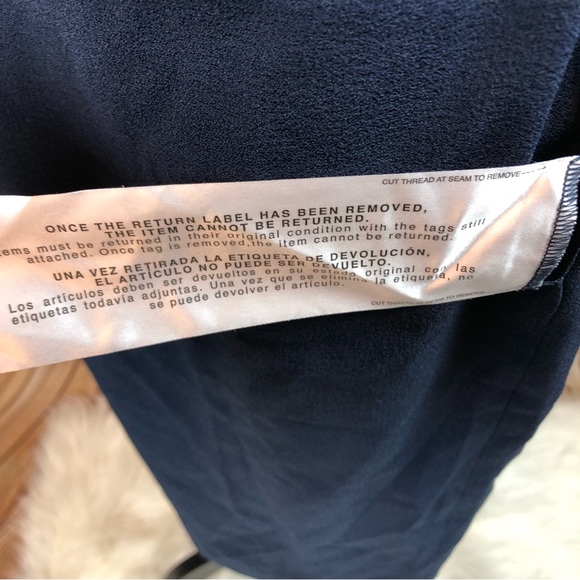 New Dress the Population Navy Blue Dress Medium - Picture 8 of 8